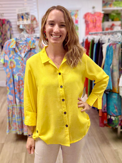Fridaze AA375 Elle Button Top