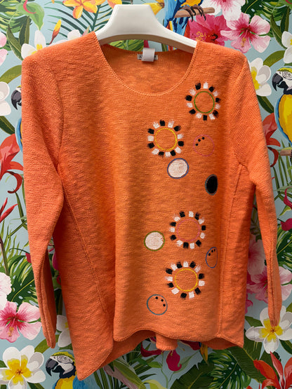 MoMo Sweater - Happy Daze Dots
