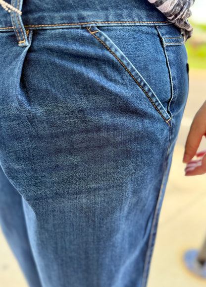 FDJ 2434843 Crop Denim Gaucho