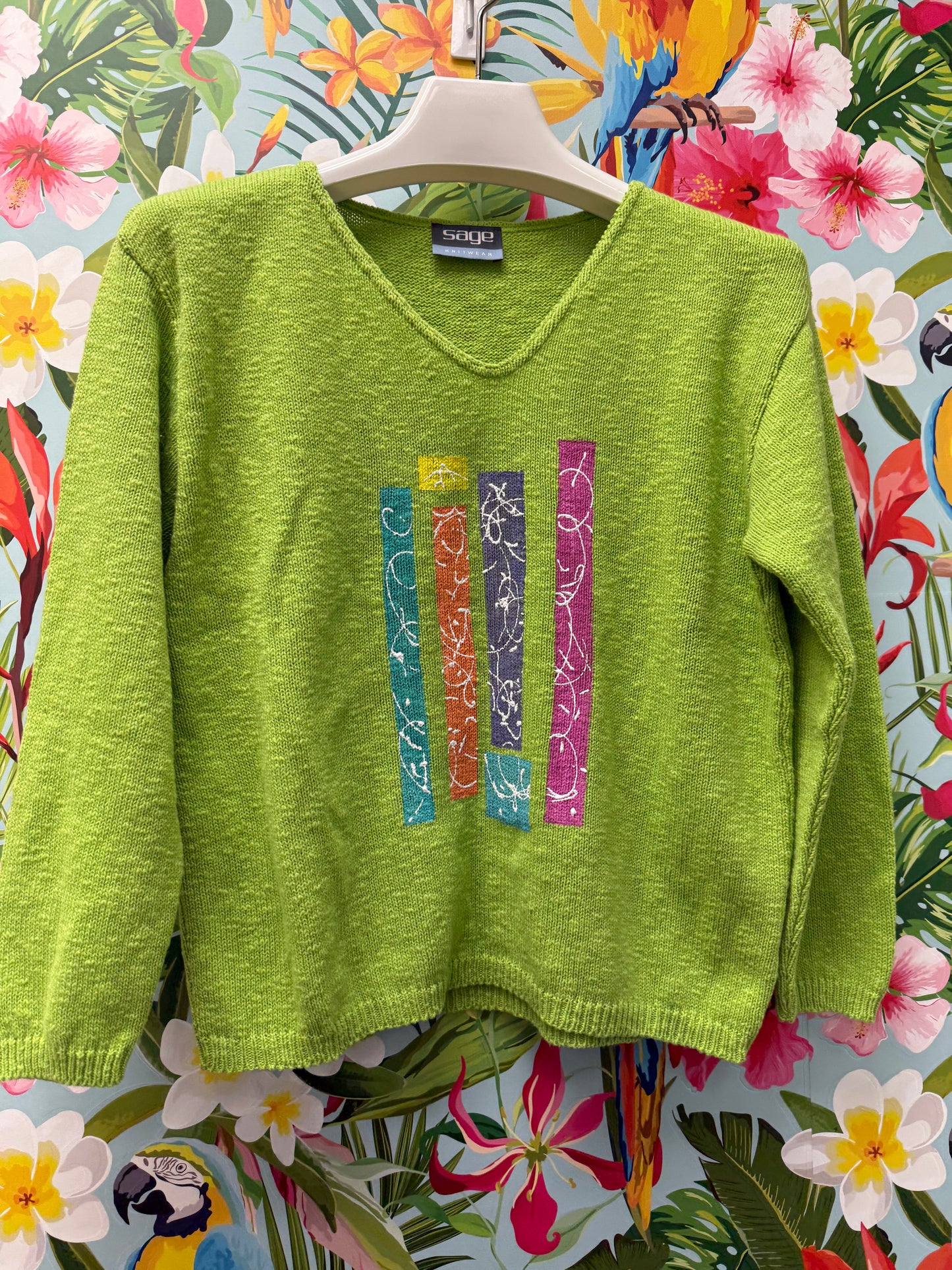 MoMo Sweater - Bright Bars