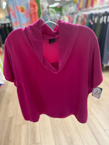 Dairi One Size Cowl Neck Flow Top