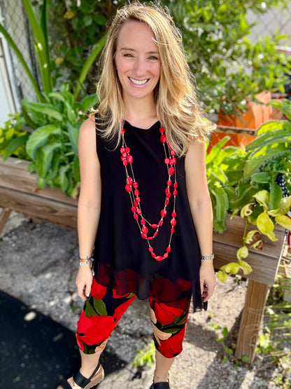 Jostar Asymmetric Mesh Tank Top