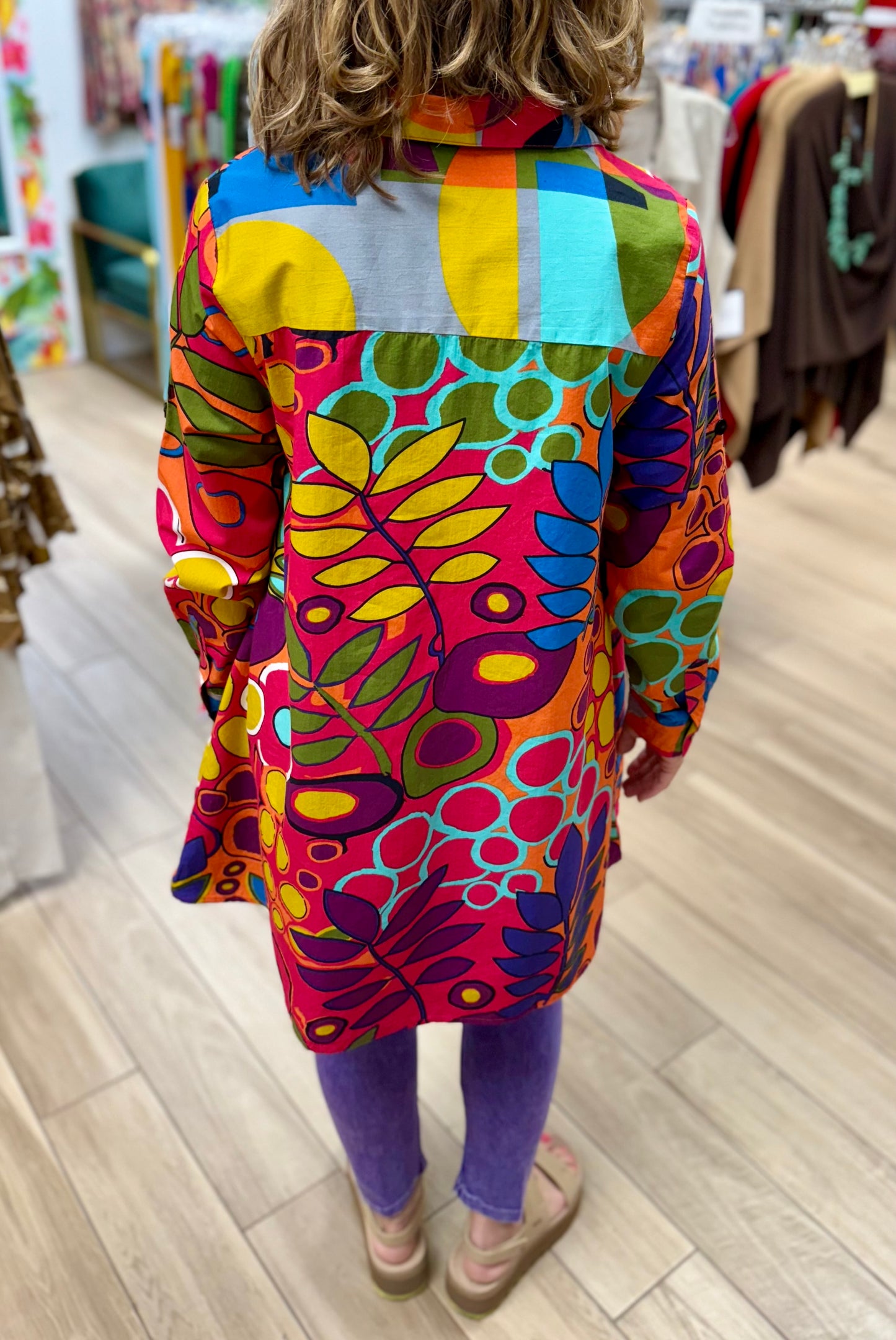 Tulip CV1218 Rachel Galapagos Top