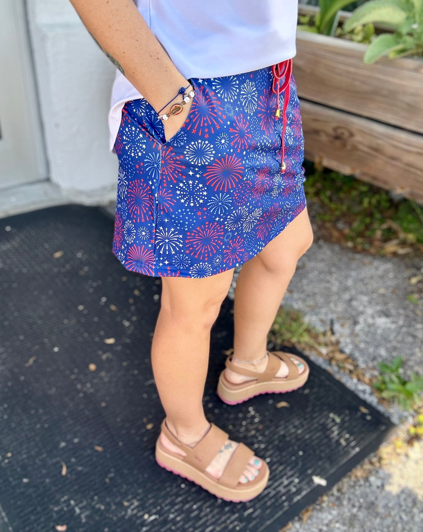 Jess Lea Print Skort
