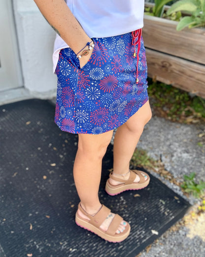 Jess Lea Print Skort