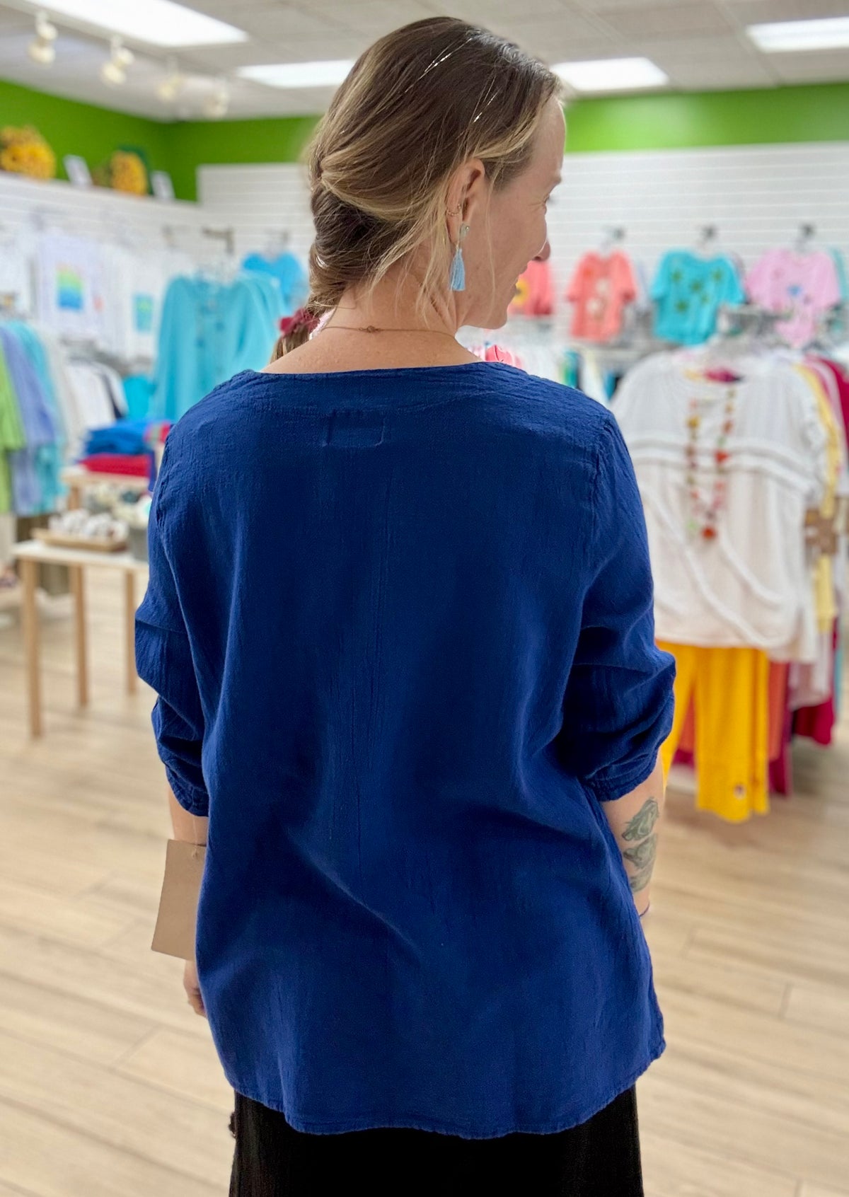 Dunes Nube Chest Pocekt Top