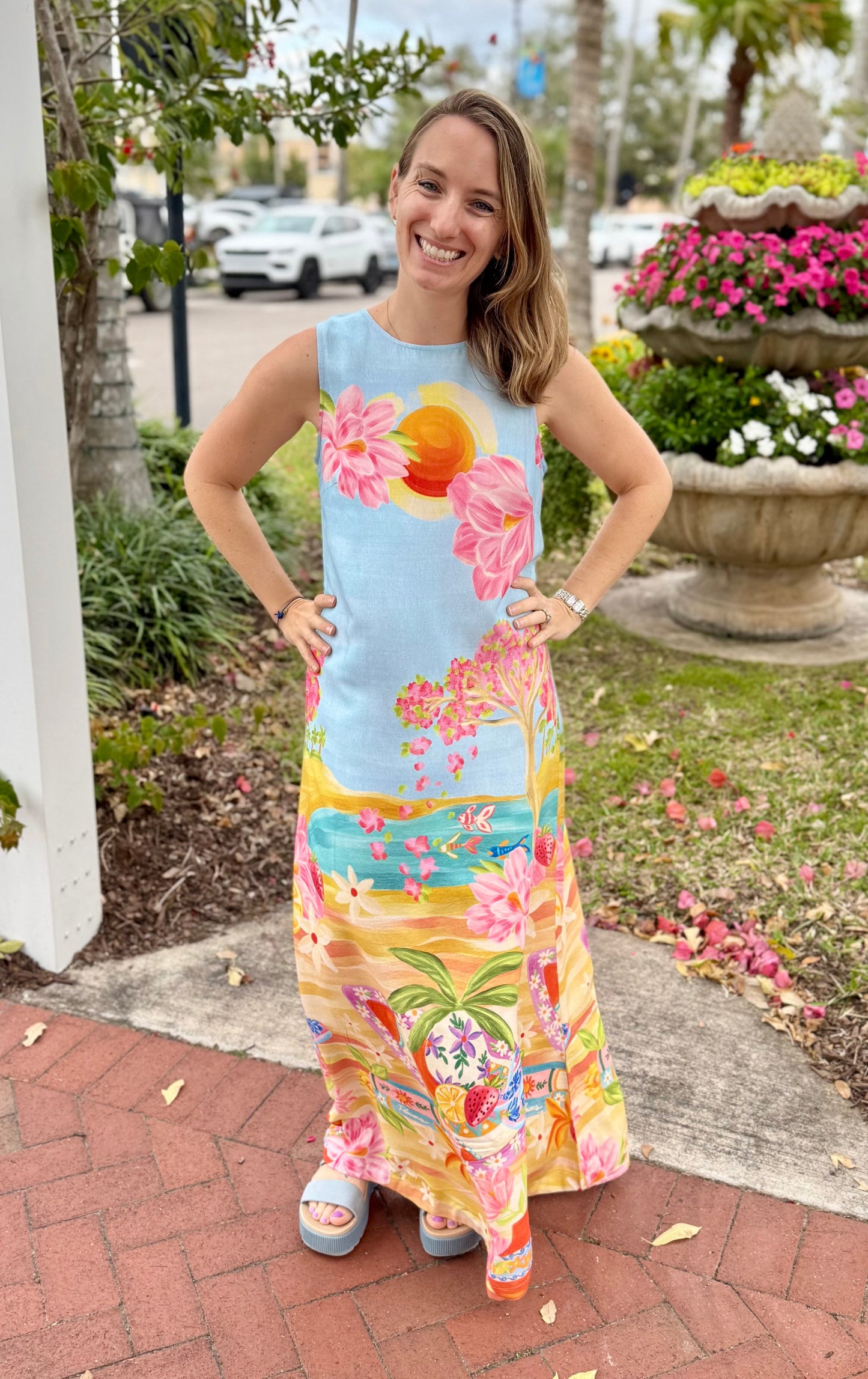 Briton Court Stephe Maxi Dress