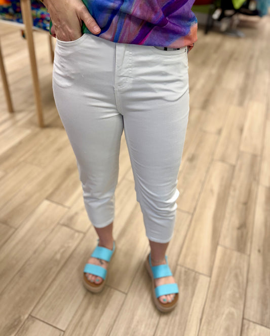 FDJ 6980511 White Suzanne Capri