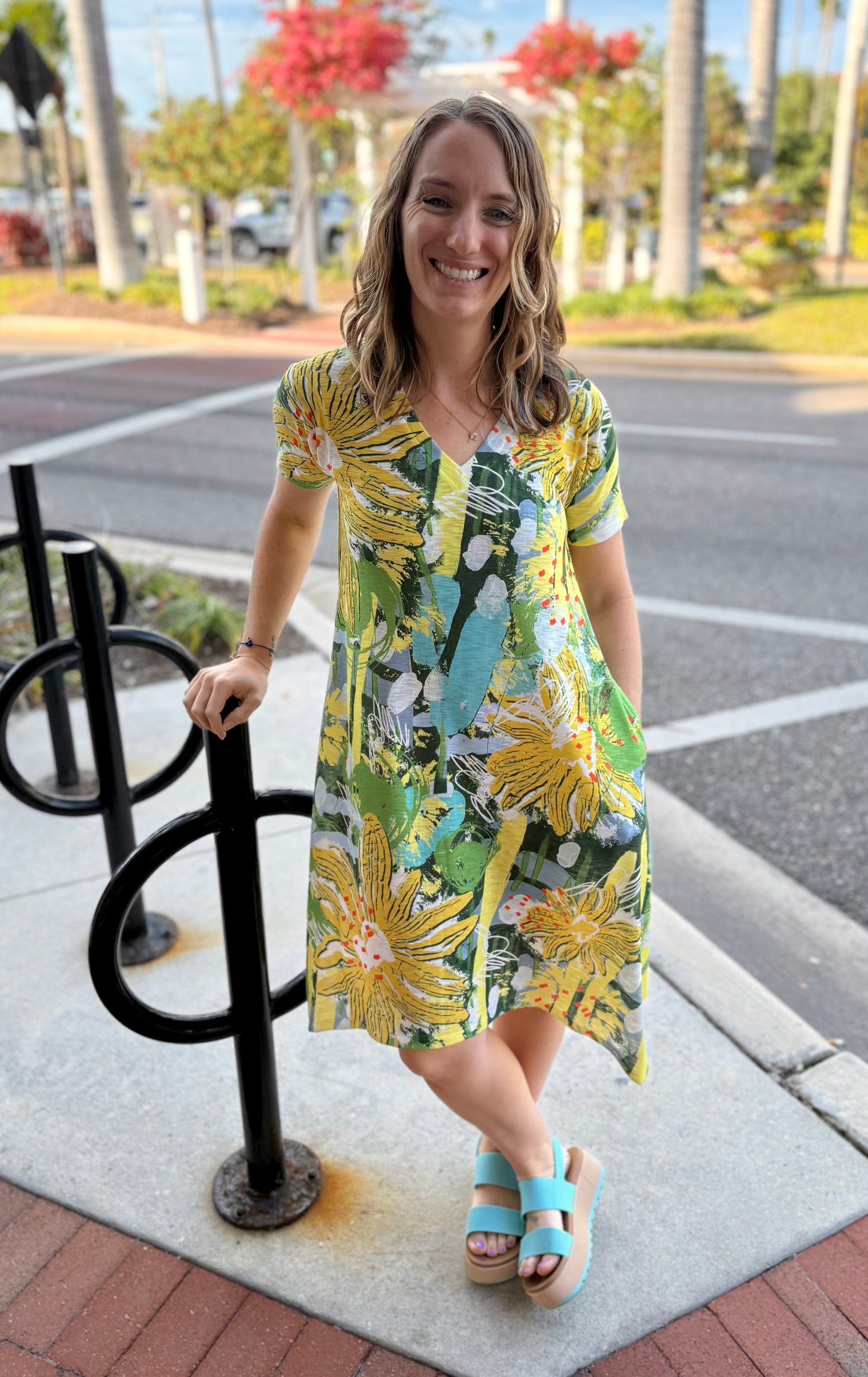 Inoah D169K Spring Bloom Dress