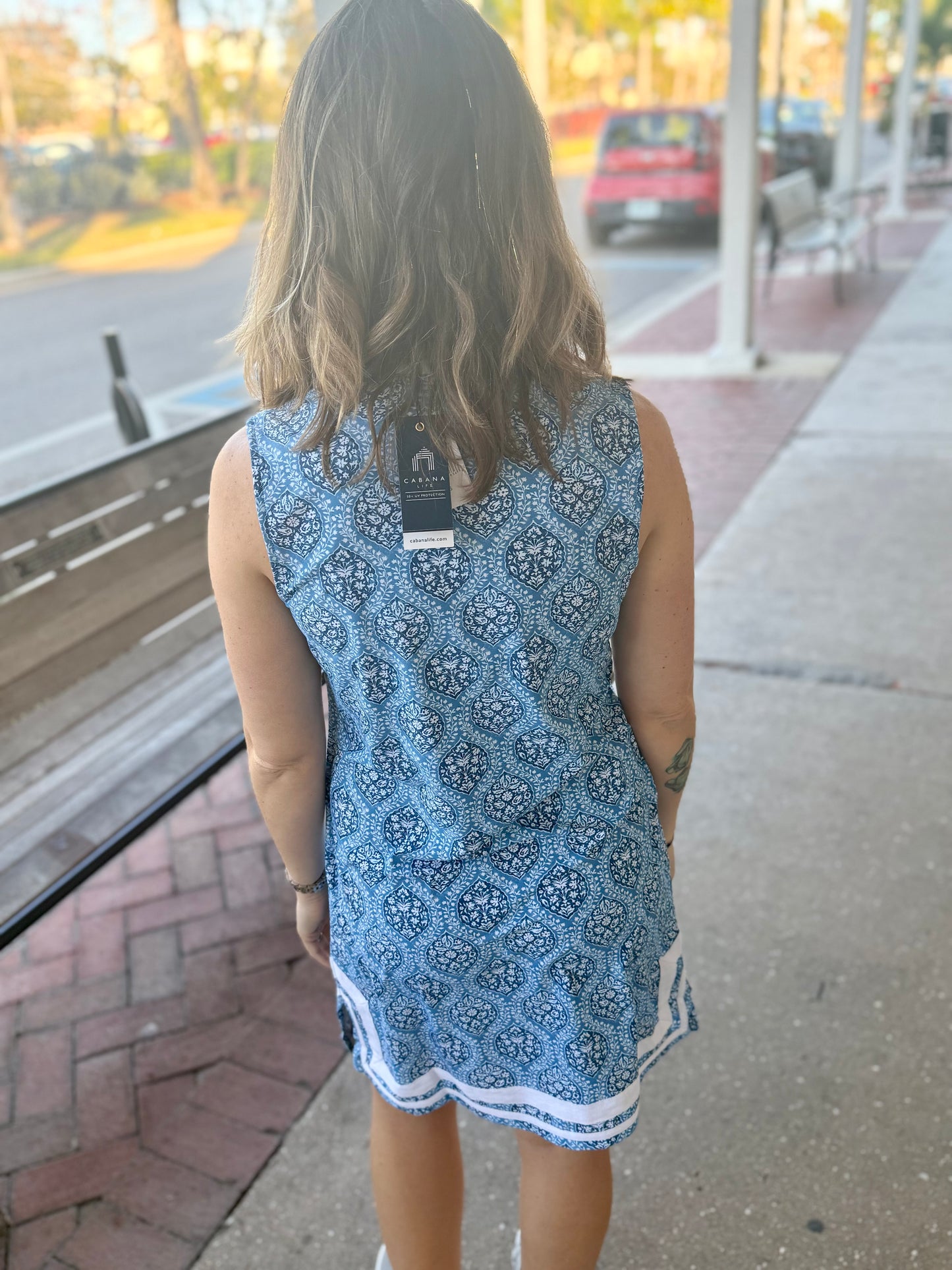 Cabana Life UPF Sleeveless Tunic Dress