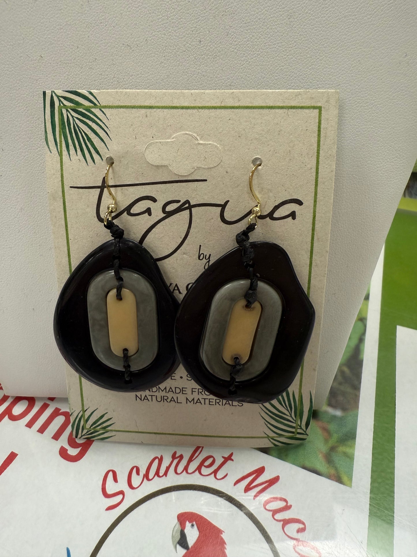 Tagua Yoli Earring