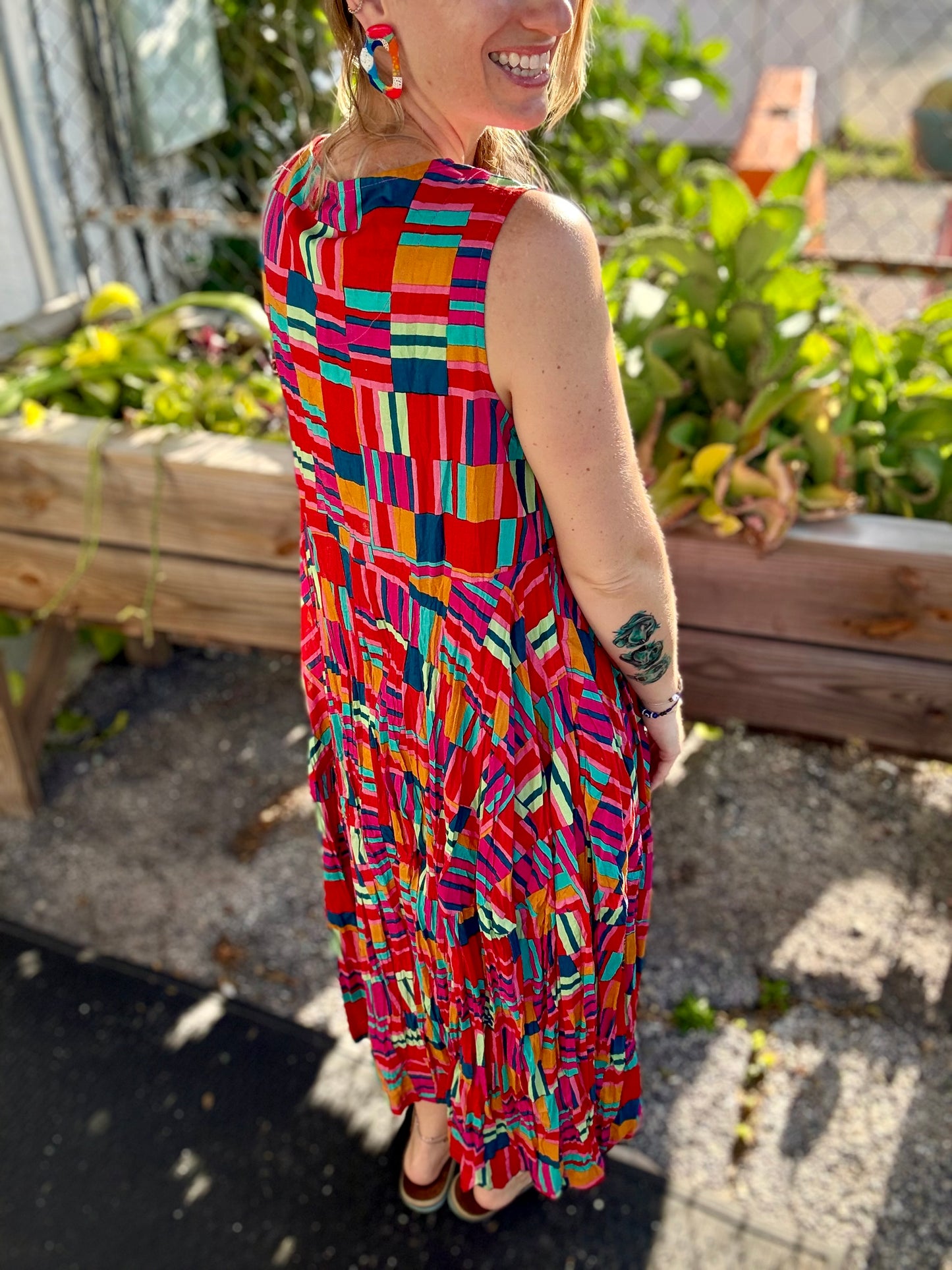 Orientique 71599 Peru Tank Bubble Dress