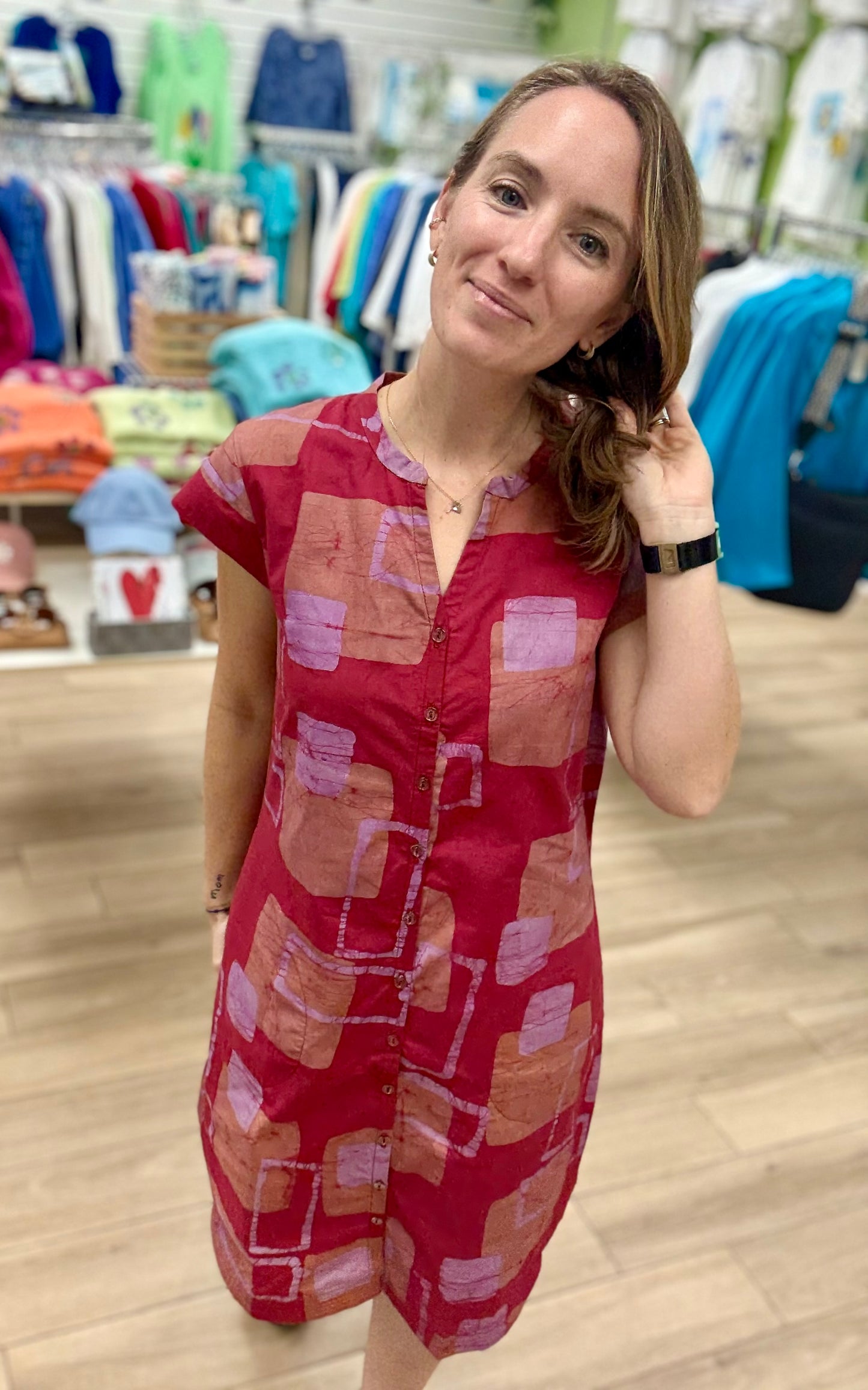 Global Mamas Harbor Shirt Dress