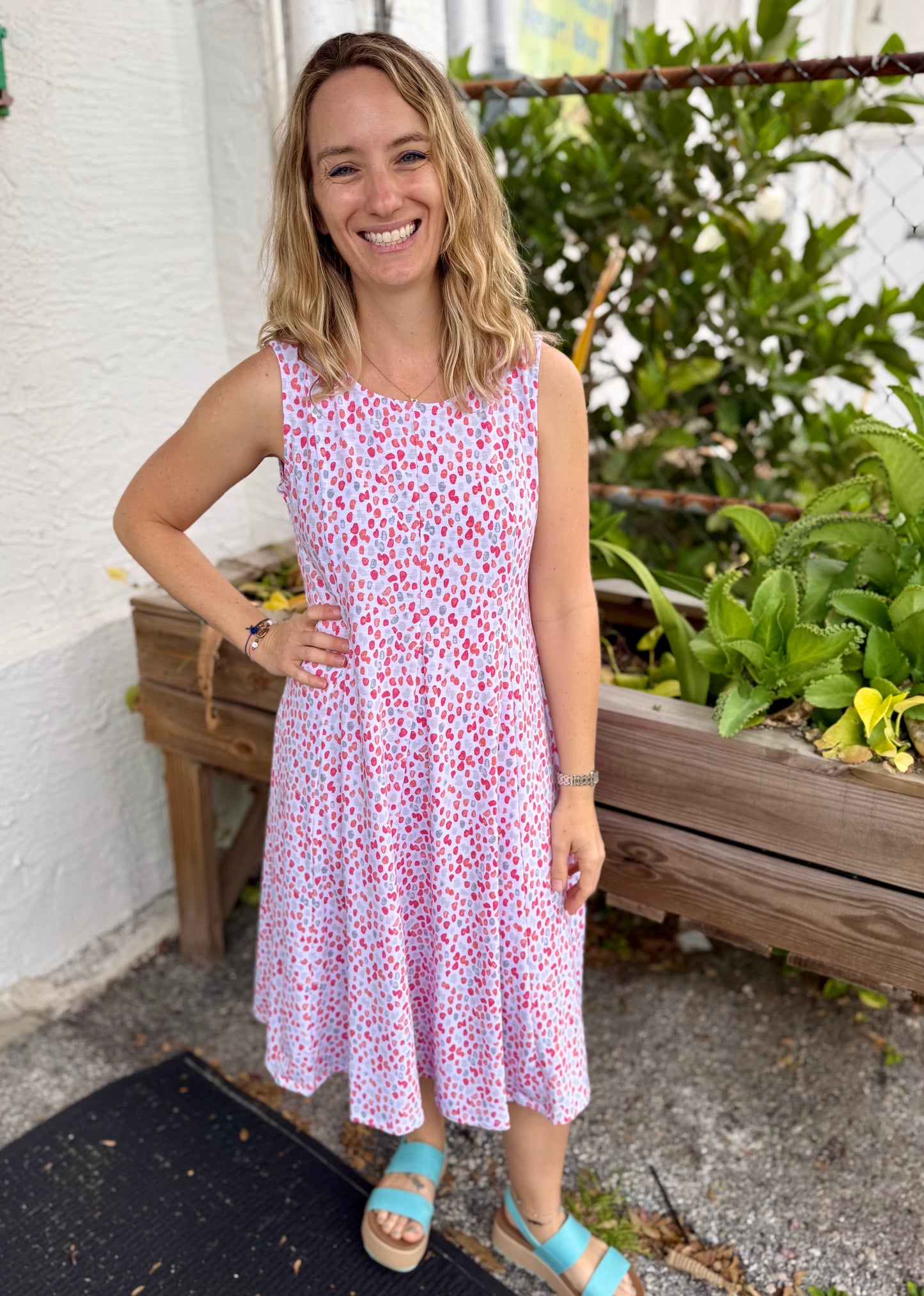 Multiples M26104DM Panel Dress