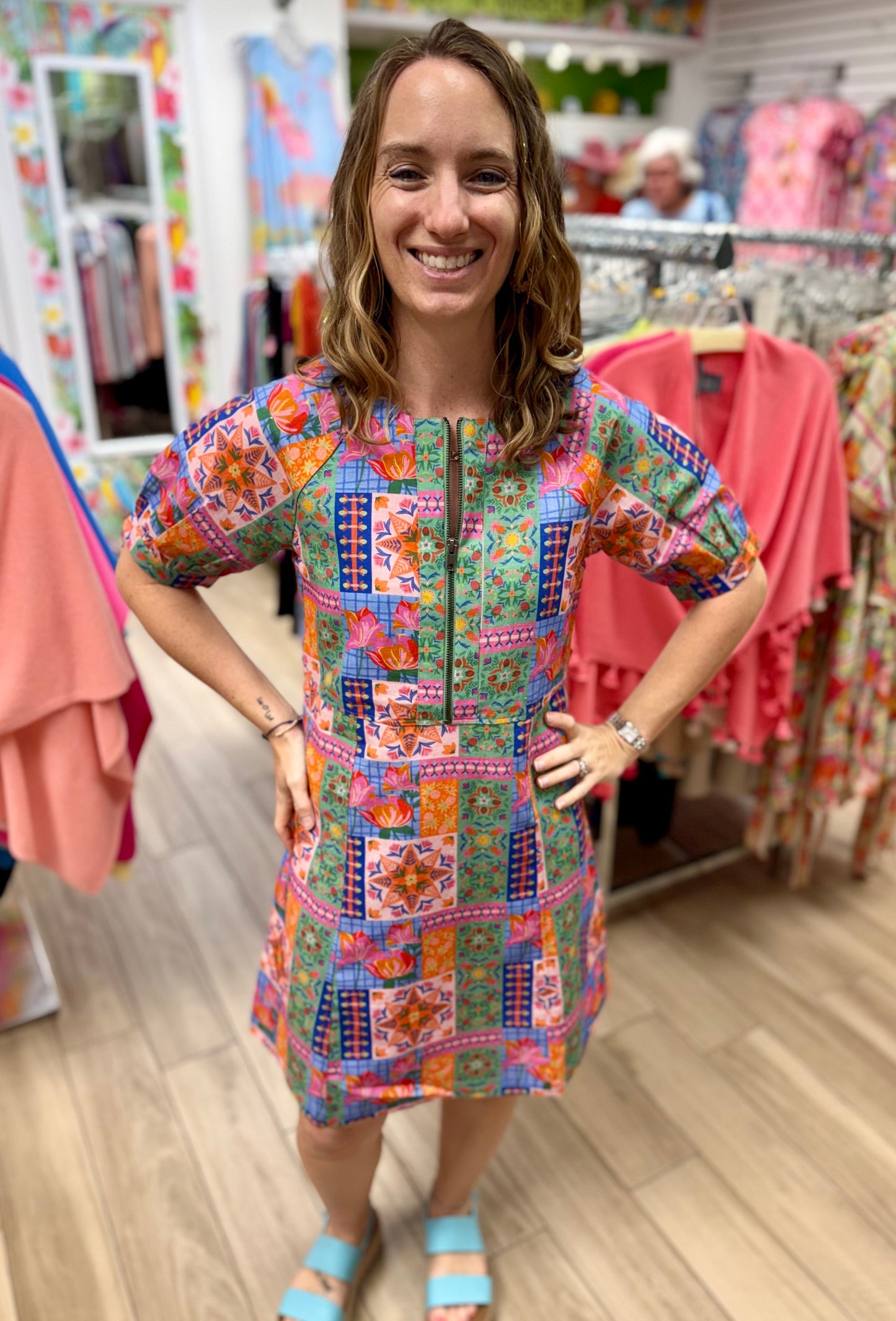 Briton Court Lilah Zip Dress