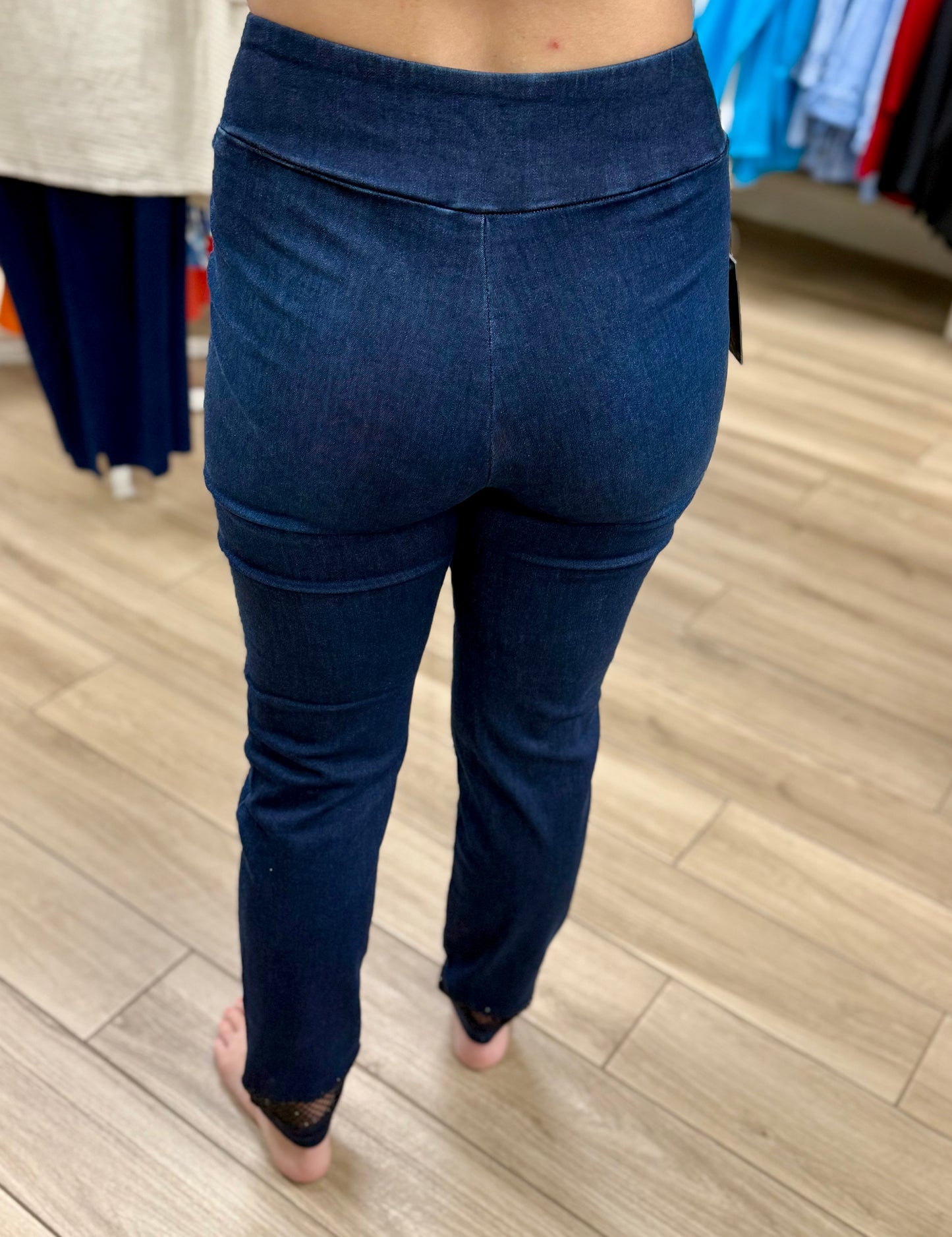 Euro Ethyl P30 Mesh Panel Jeans