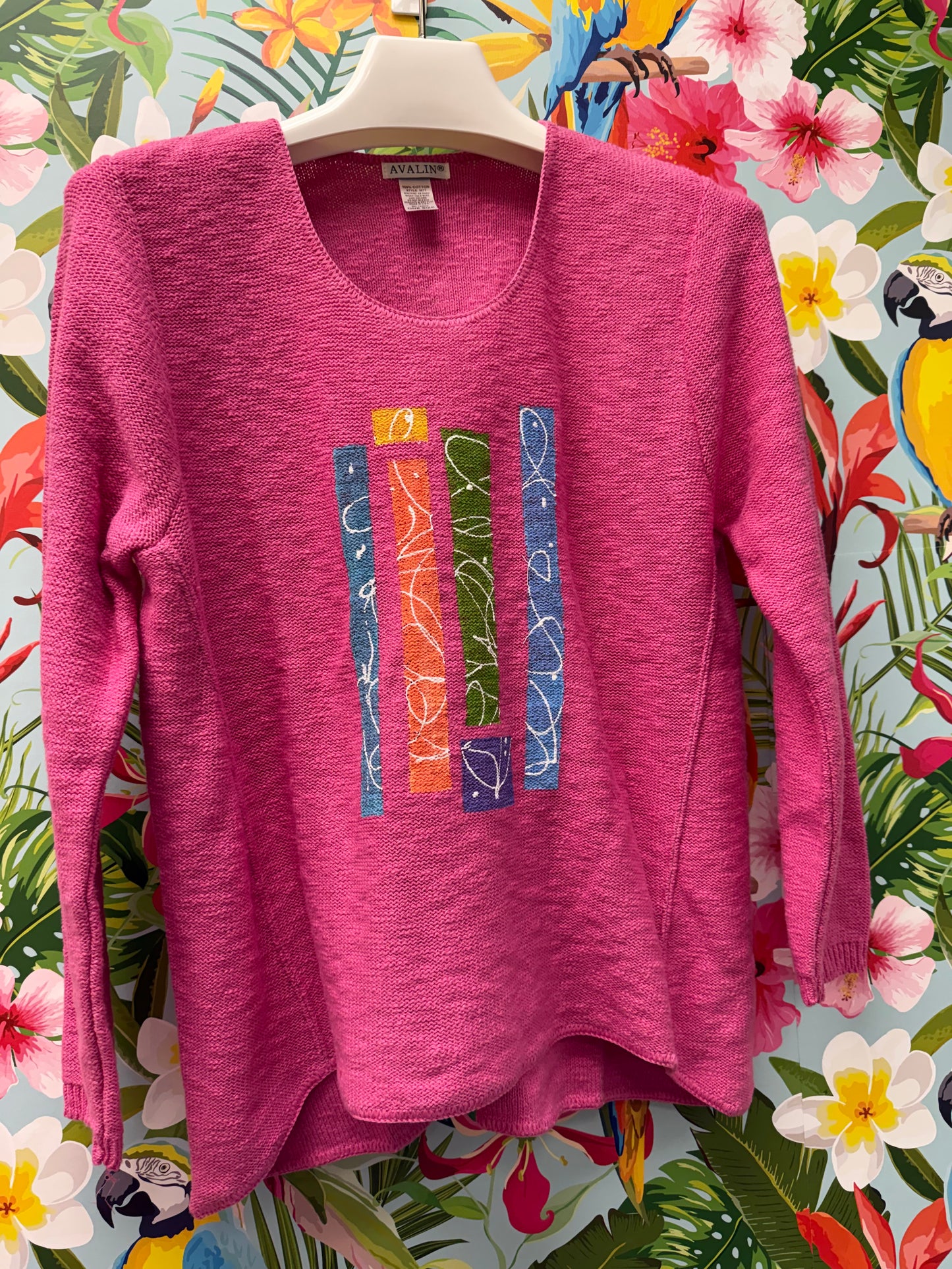 MoMo Sweater - Bright Bars
