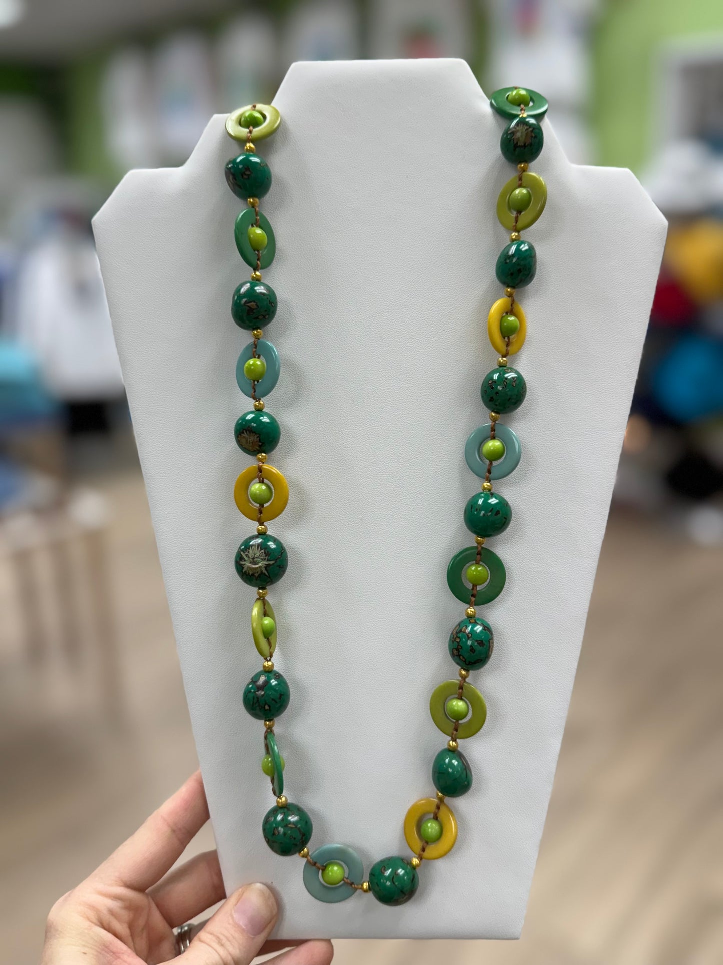 Tagua Frida Necklace