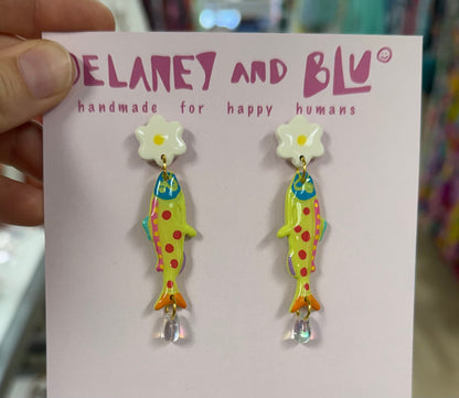 Delaney & Blue Earrings