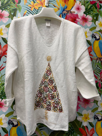 MoMo Sweater - Swirl Tree