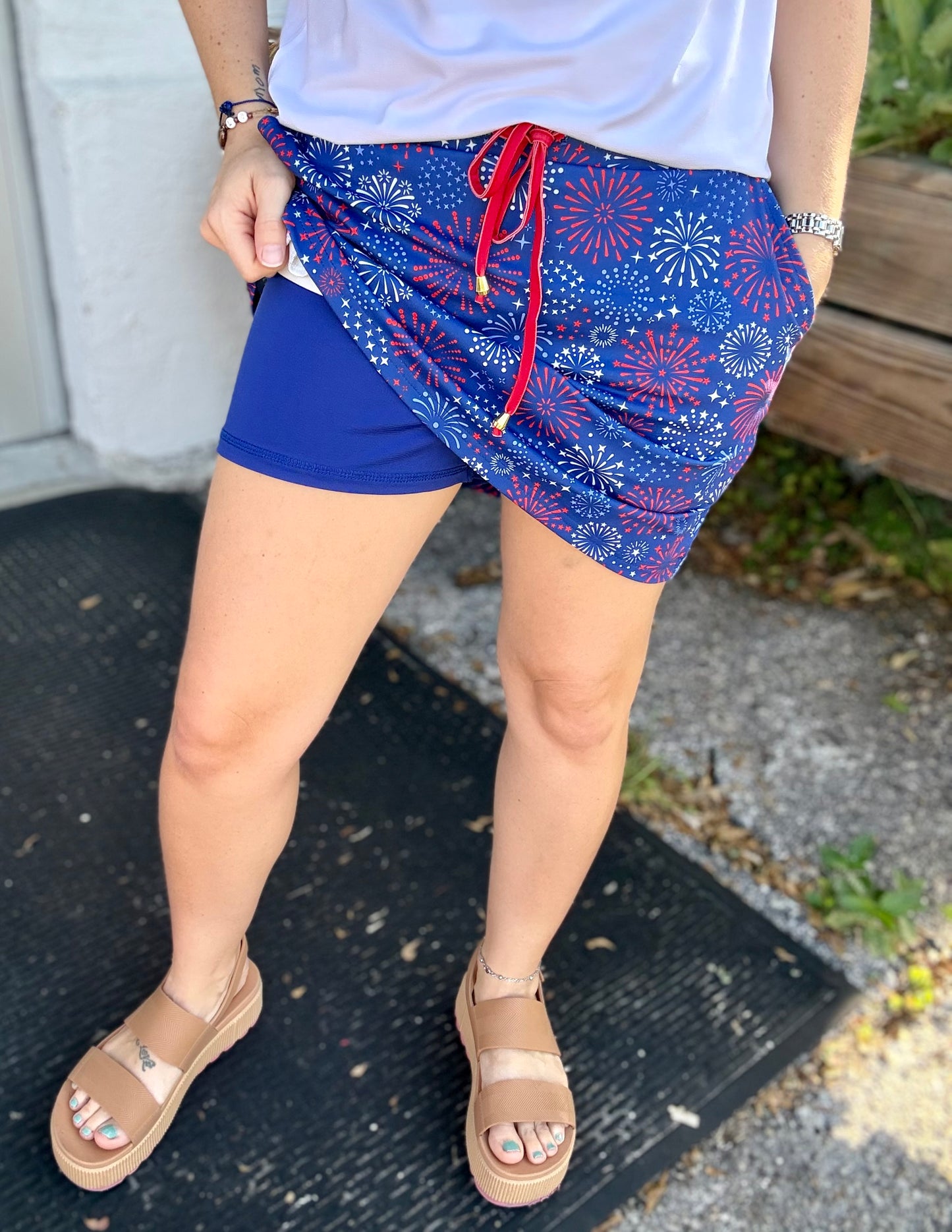Jess Lea Print Skort