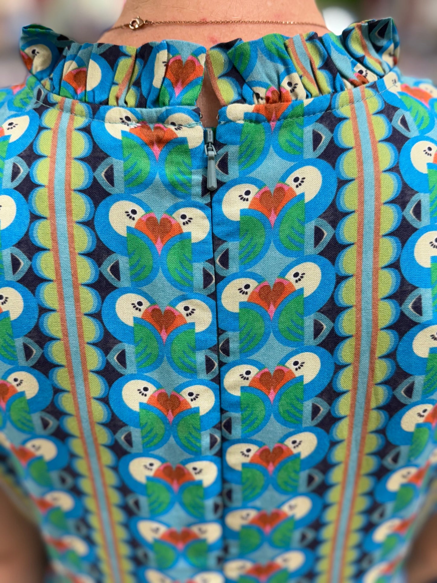 Briton Court Clara Toucan Maxi Dress