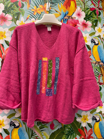 MoMo Sweater - Bright Bars