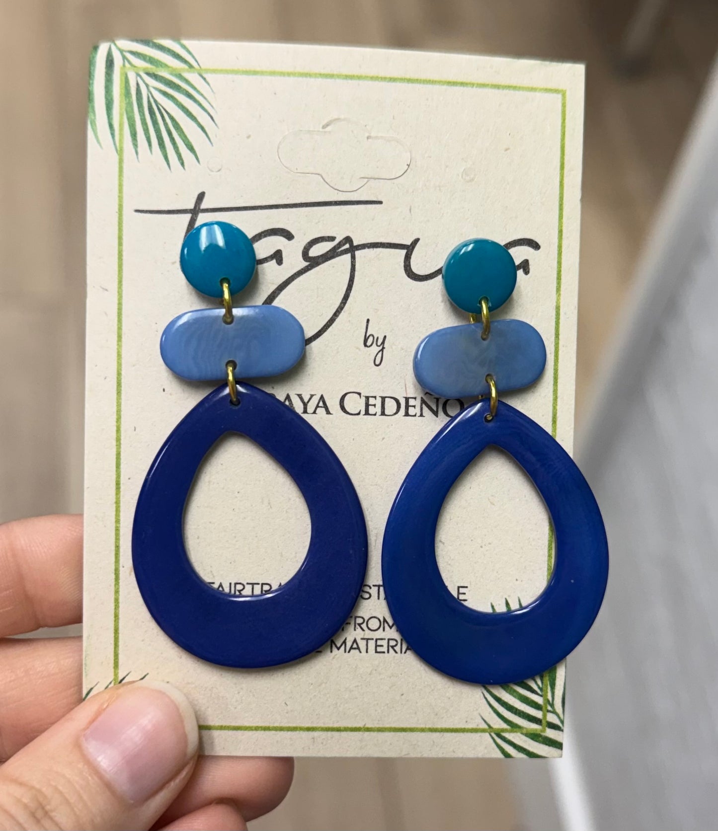 Tagua Kylie Earring