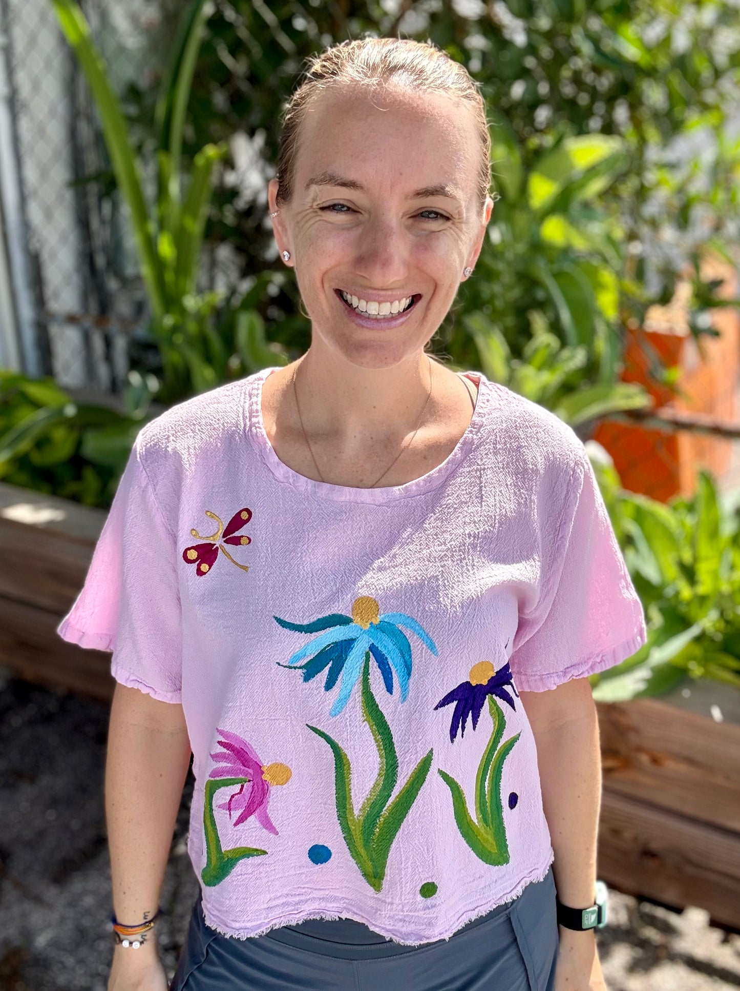Peg Painted Heidi Floral Tops