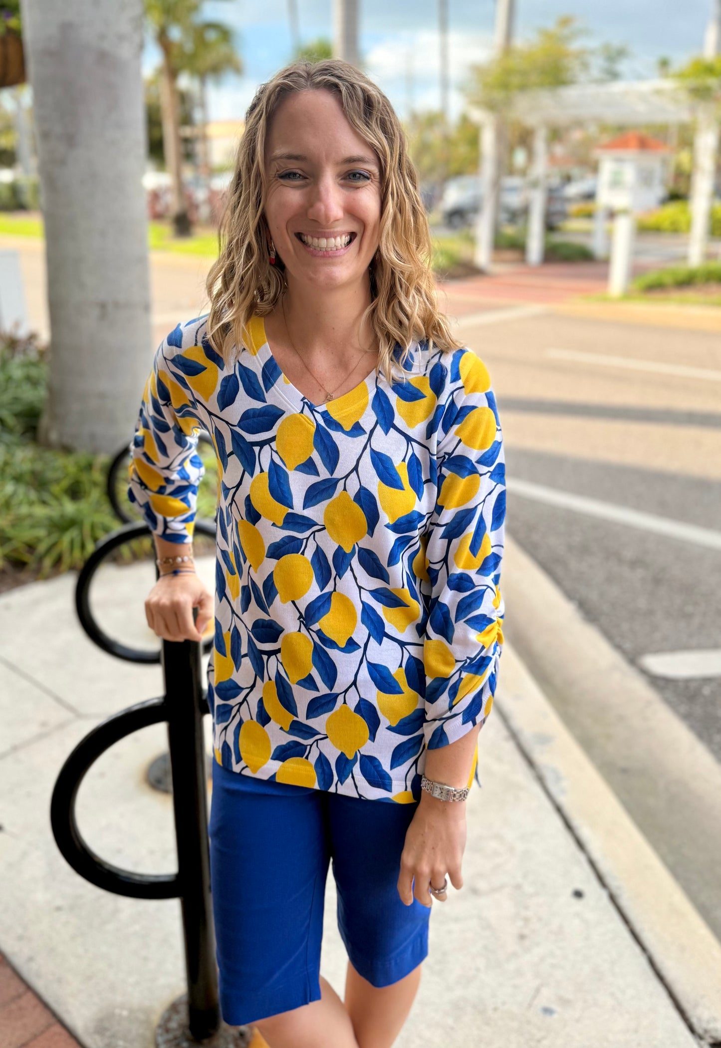 Nally & Millie N628794B Lemons Top