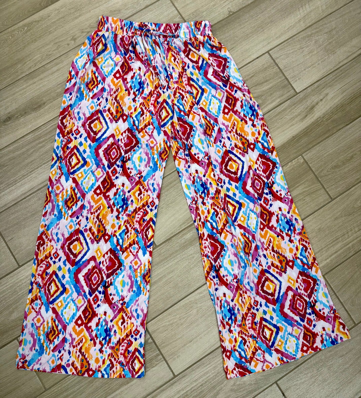 Dear Scarlett Wide Leg Print Pant