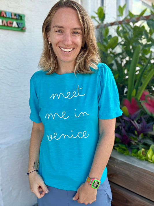 Boat House Meet Me in Venice Top