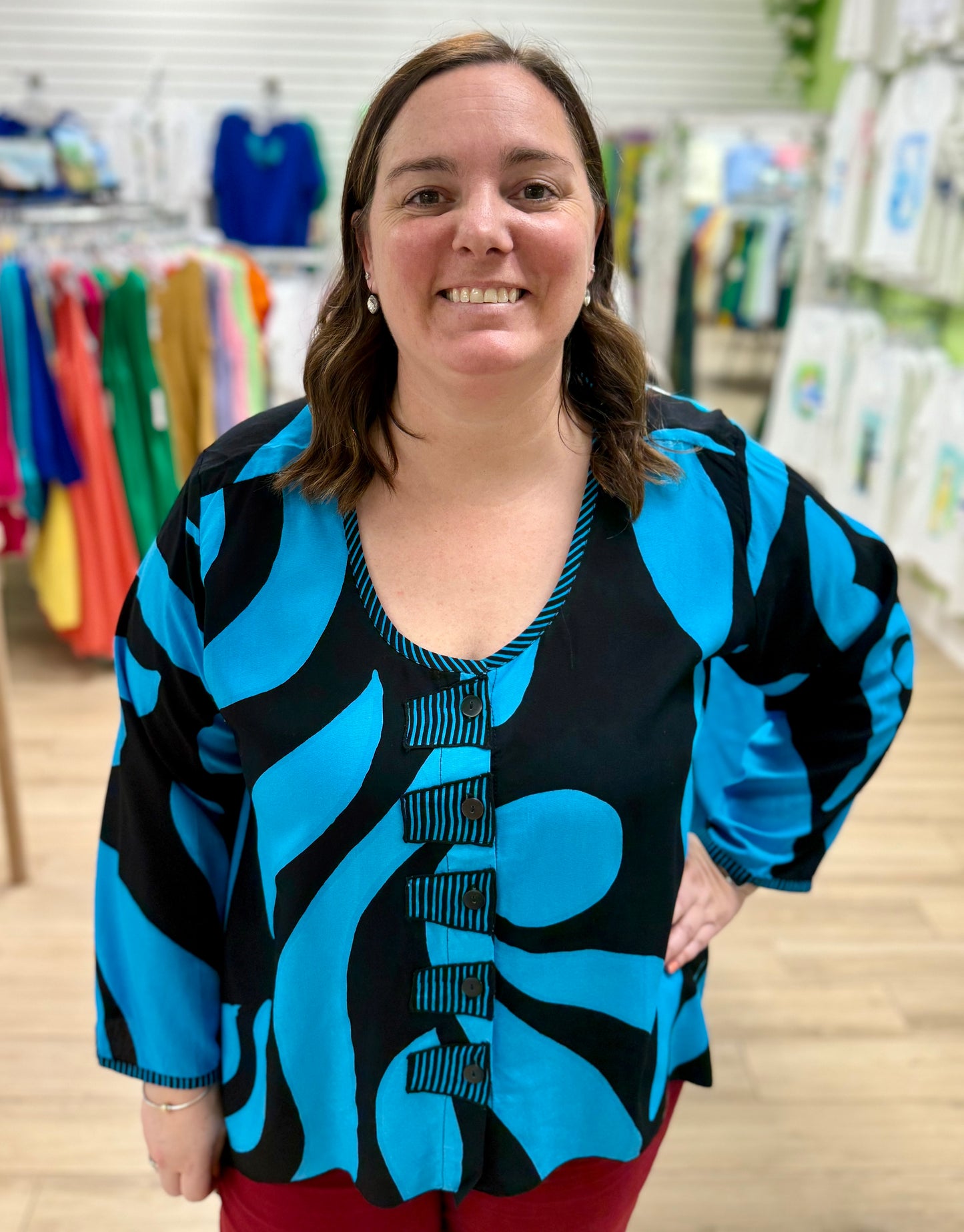 Iguana Kyao Shark Bite Top