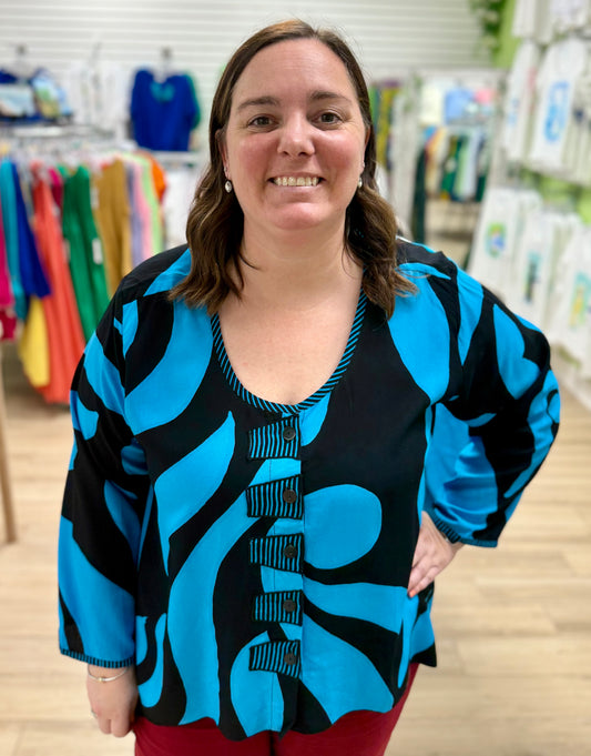 Iguana Kyao Shark Bite Top