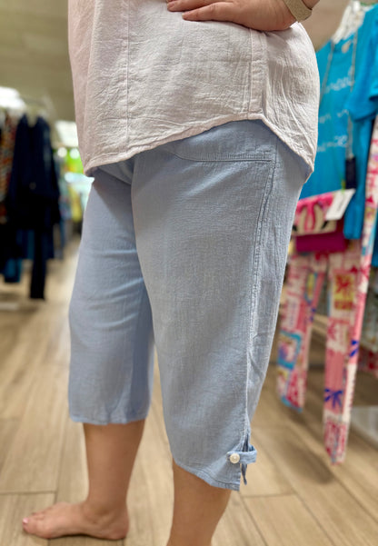 Maya Jones Side Tab Capri