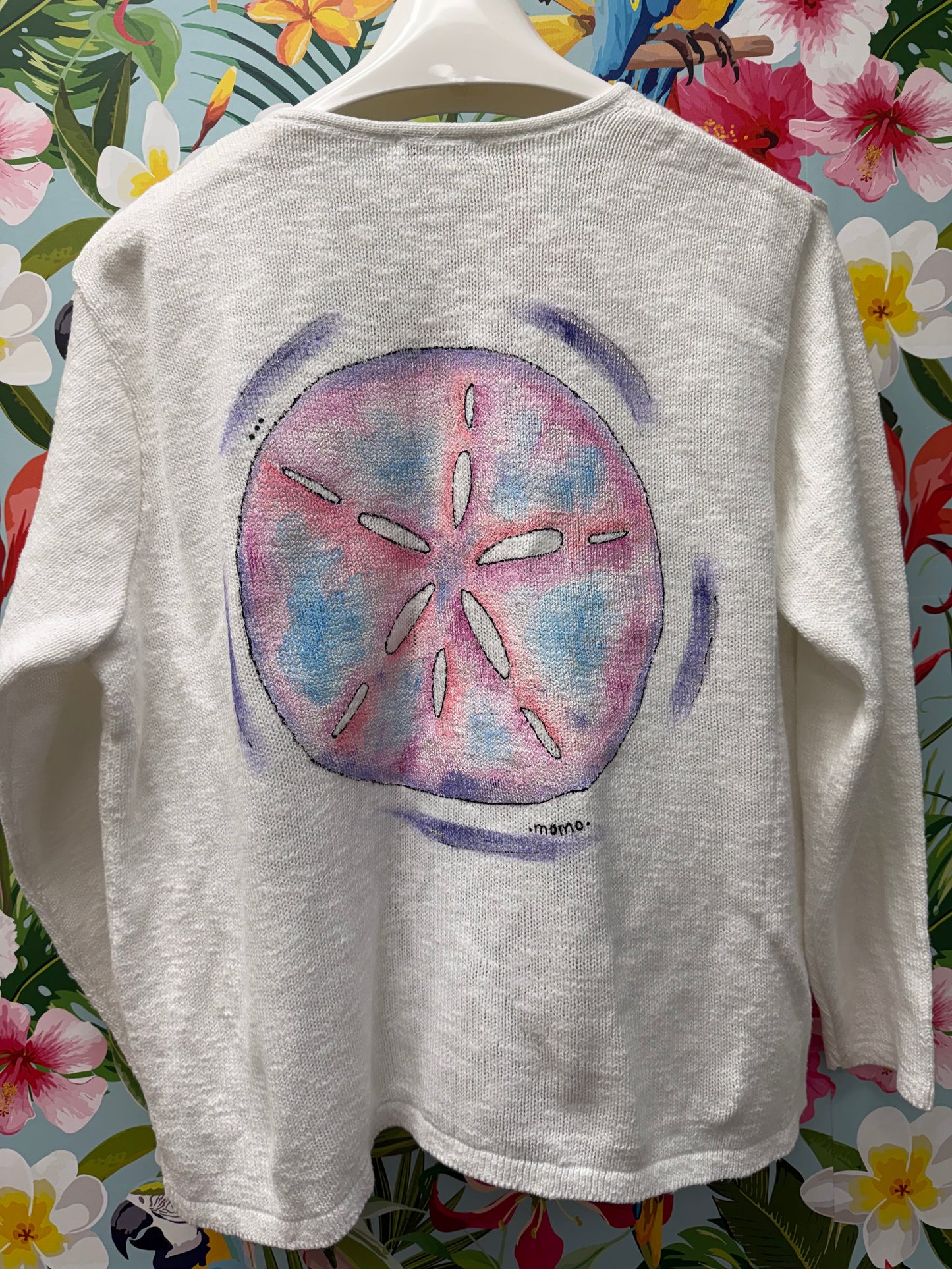 MoMo Sweater - Pastel Sand Dollar