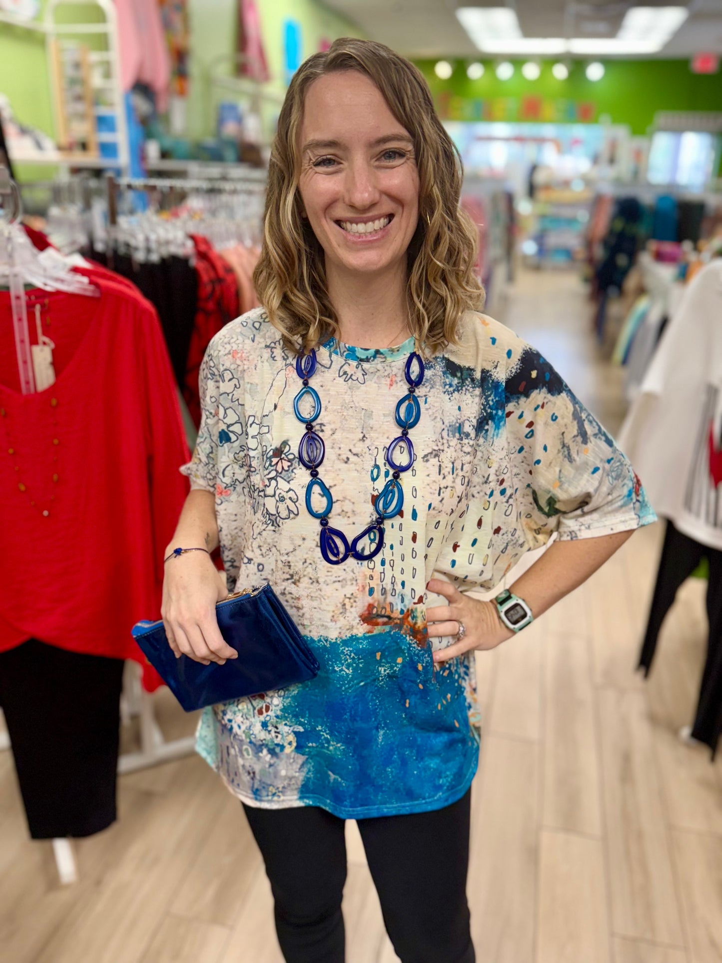 3 Potato T8 Print Top