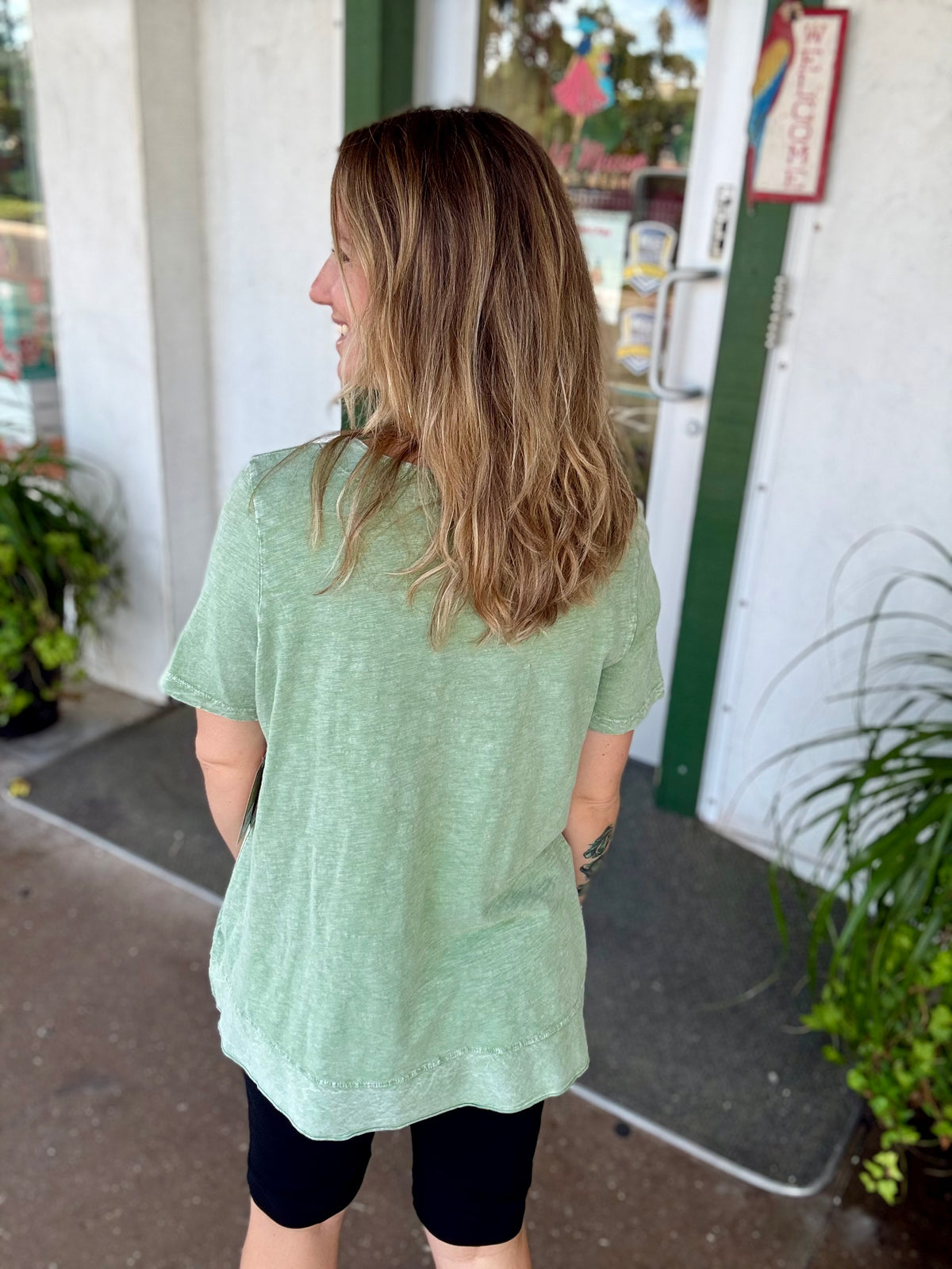 Jess & Jane Cotton Flow Top