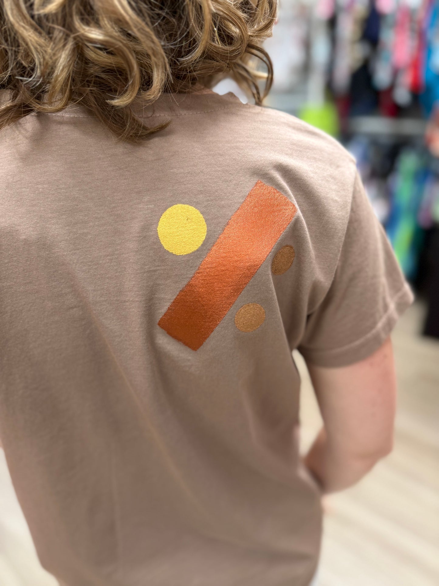 Peg Painted 8165 Abstract Top