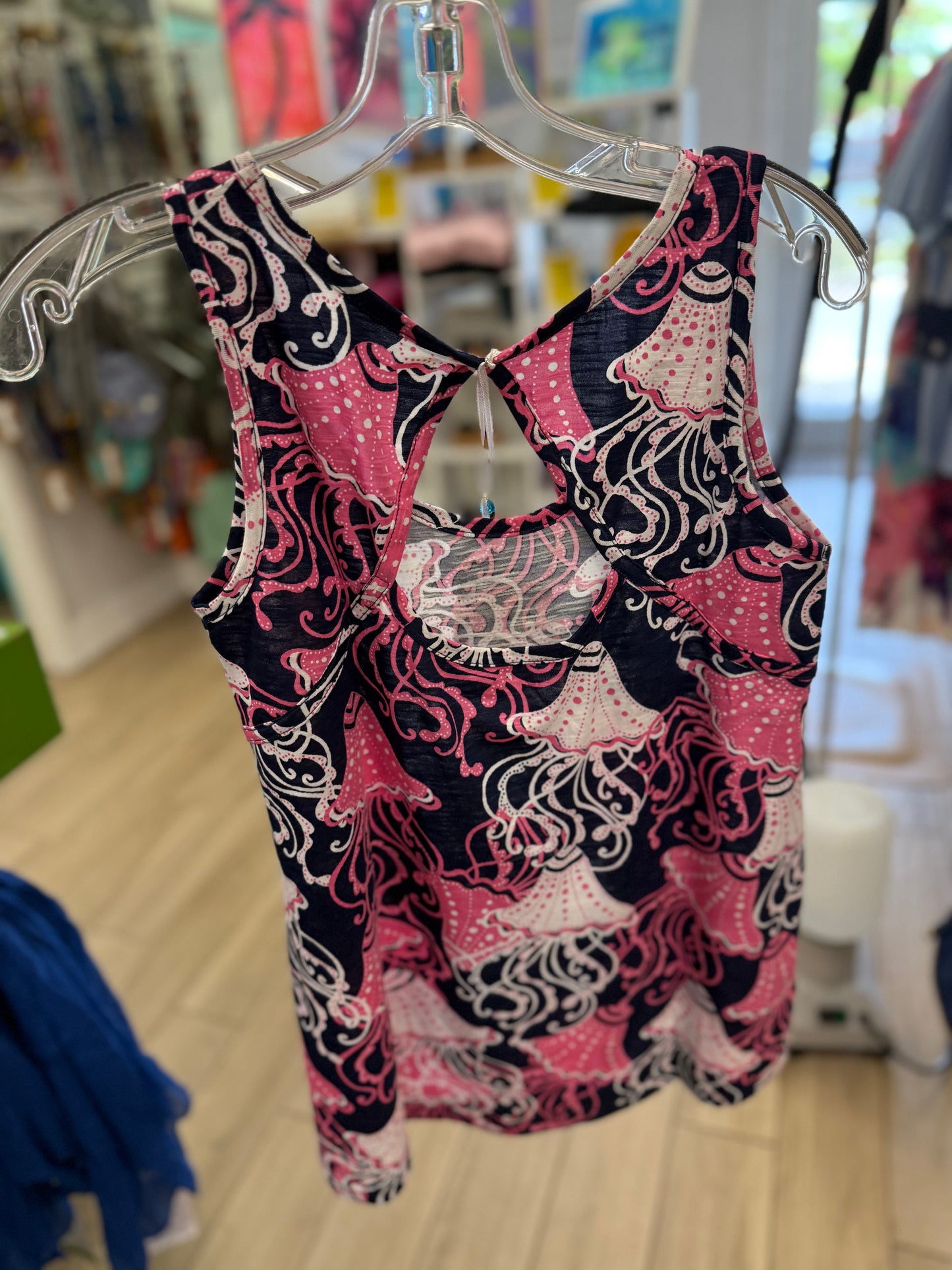 West Indies Frilly Fish Tank Top