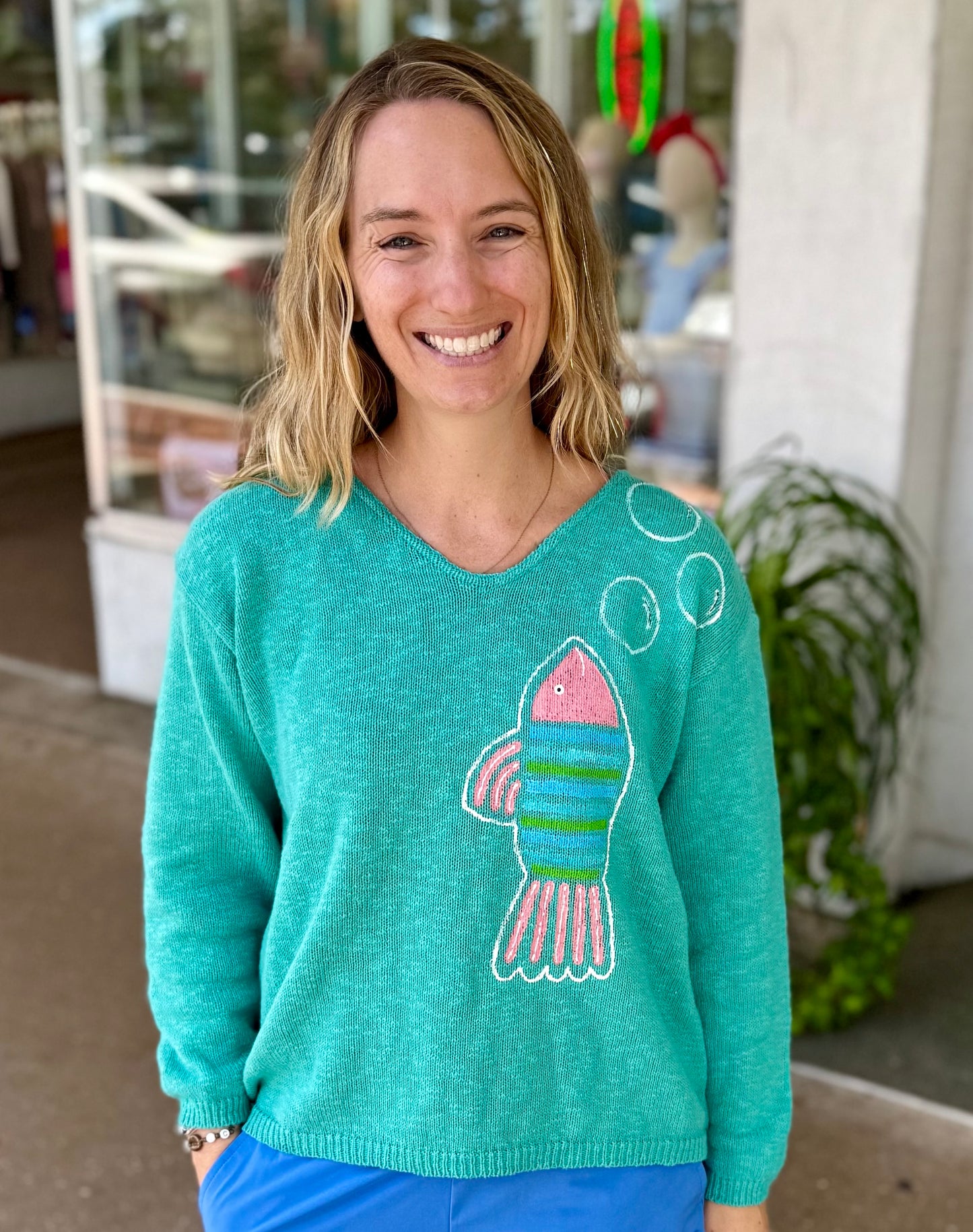 MoMo Sweater - Fresh Catch Fred