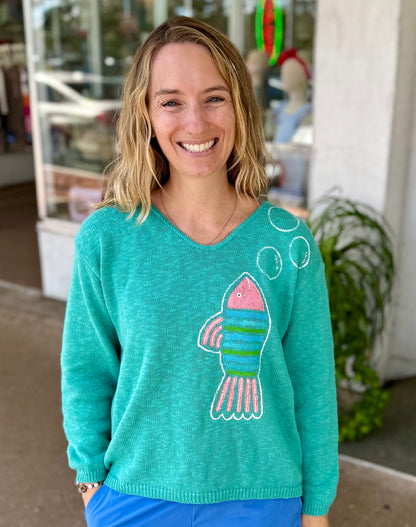 MoMo Sweater - Fresh Catch Fred