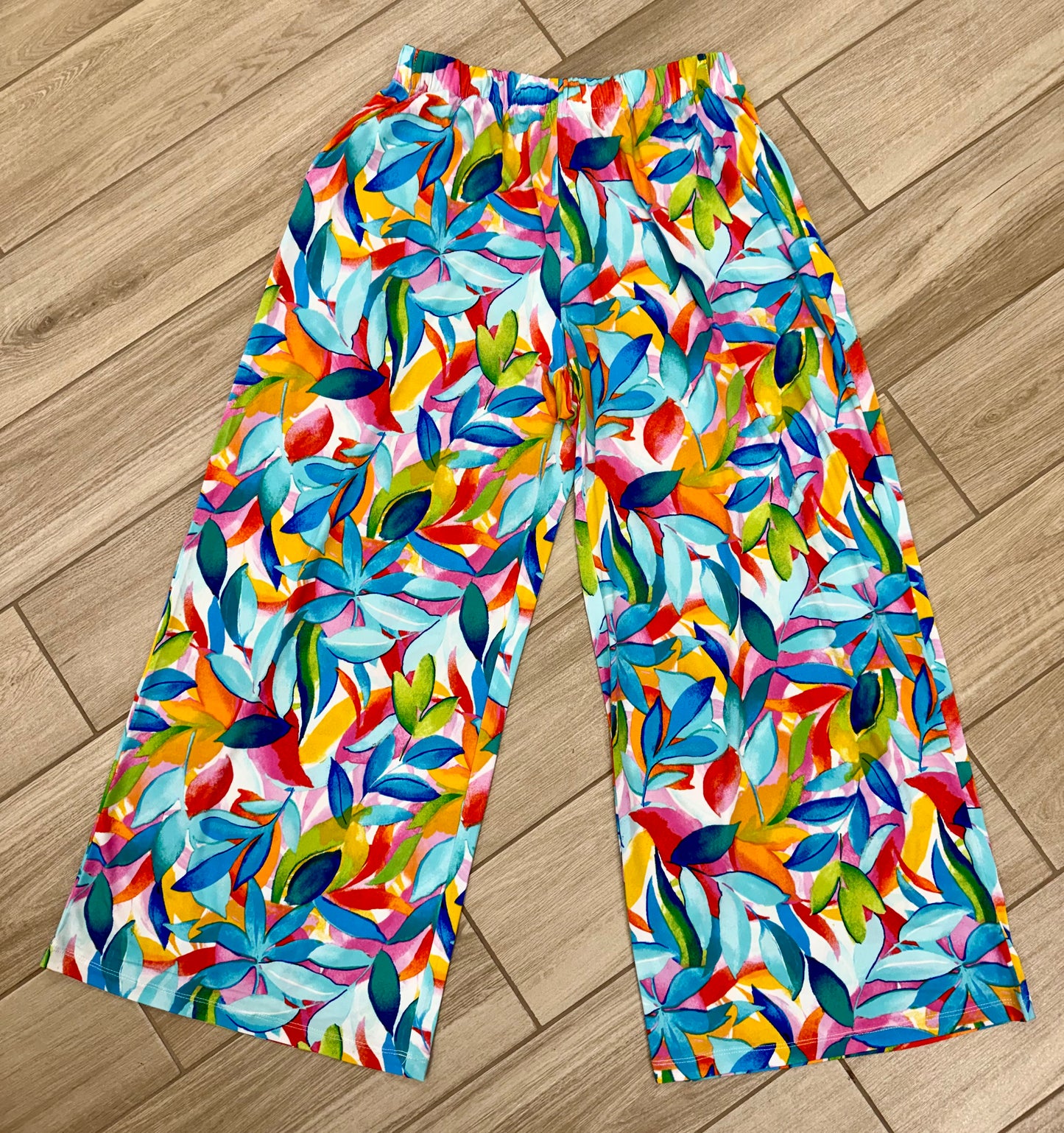 Dear Scarlett Wide Leg Print Pant