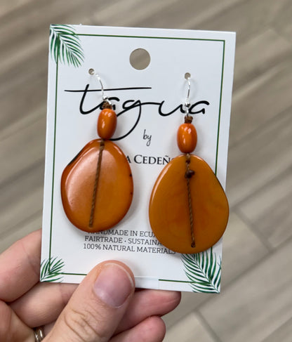 Tagua Genoveva Earring