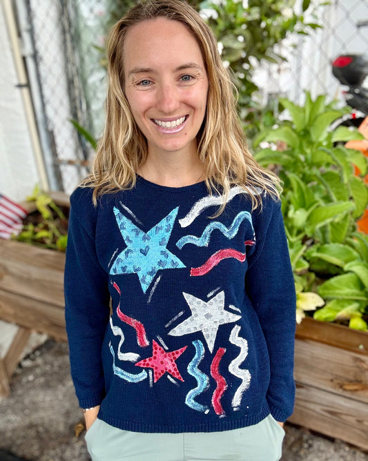 MoMo Sweater - Patriotic Pop