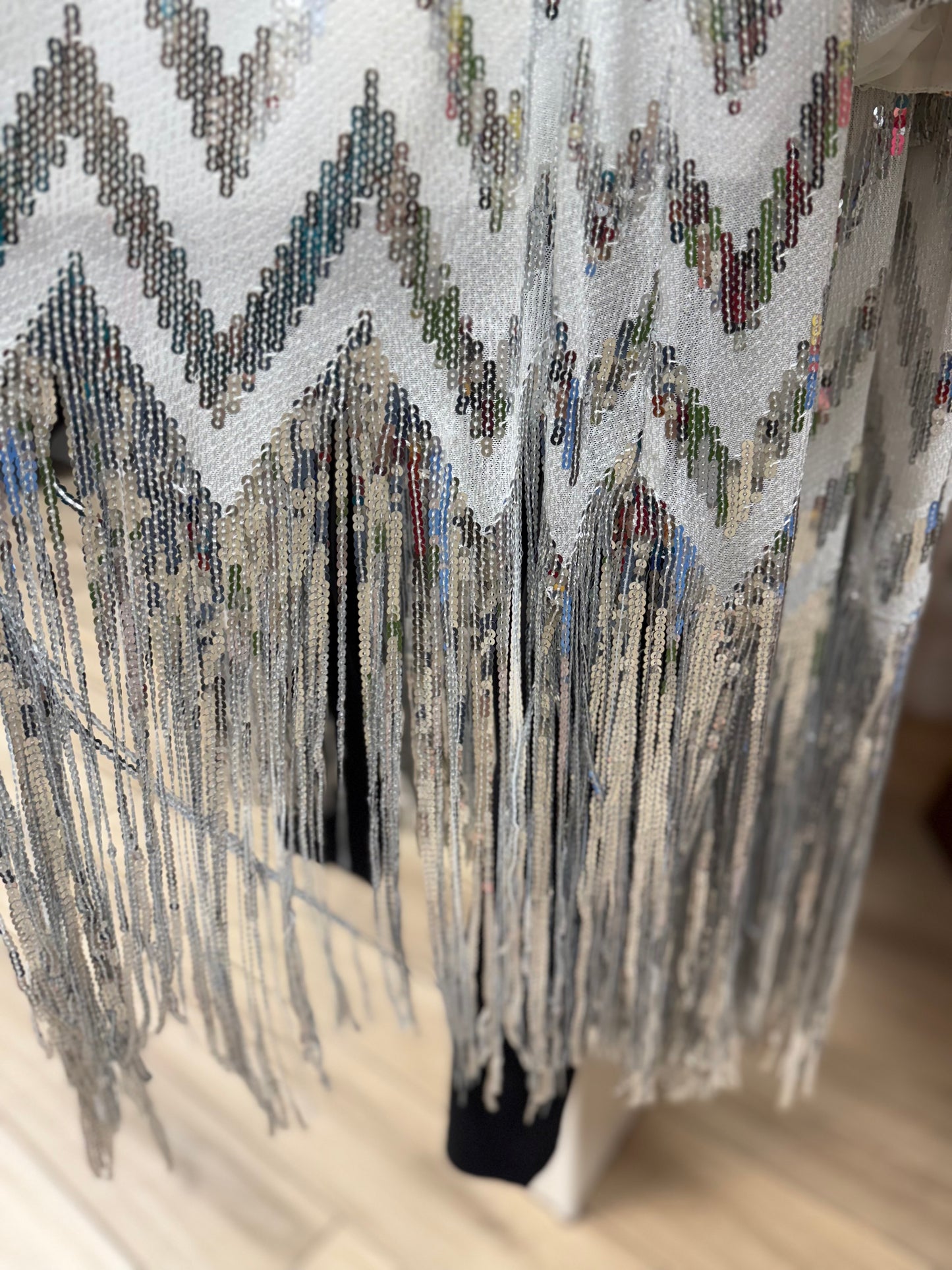 Aris A PJ25003L Silver Chevron Duster