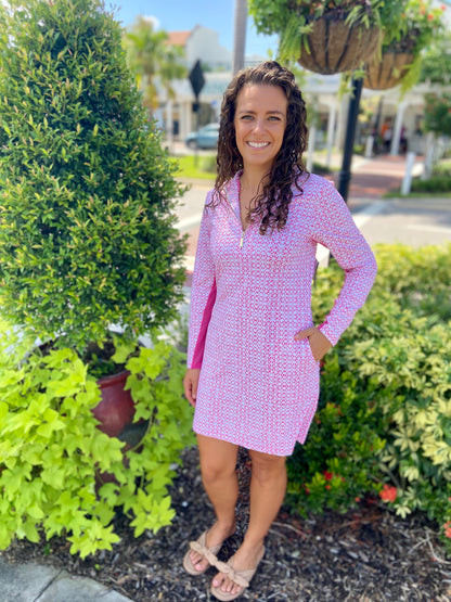 Cabana Life Long Sleeve UPF Dress