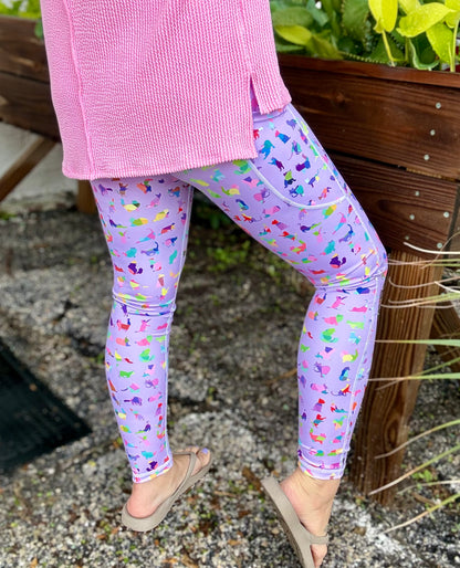 Dena Lyons Crazy Cats Legging