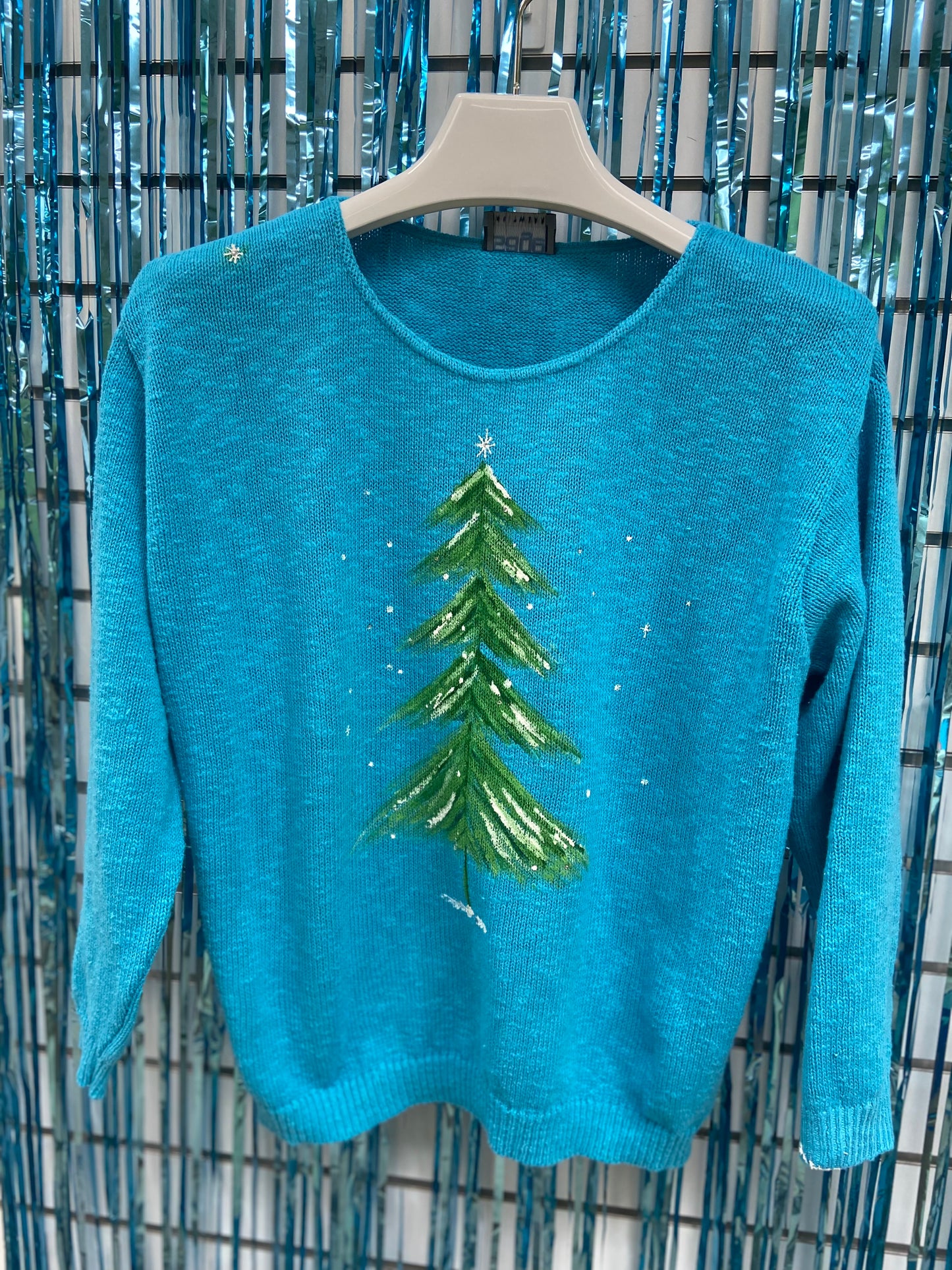 LisaLou Painted Silent Snow Sweater