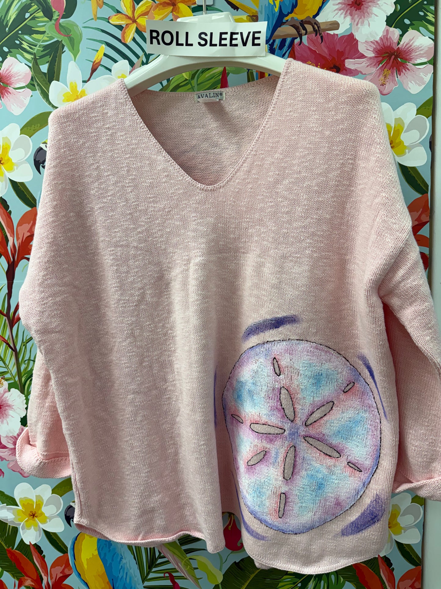 MoMo Sweater - Pastel Sand Dollar